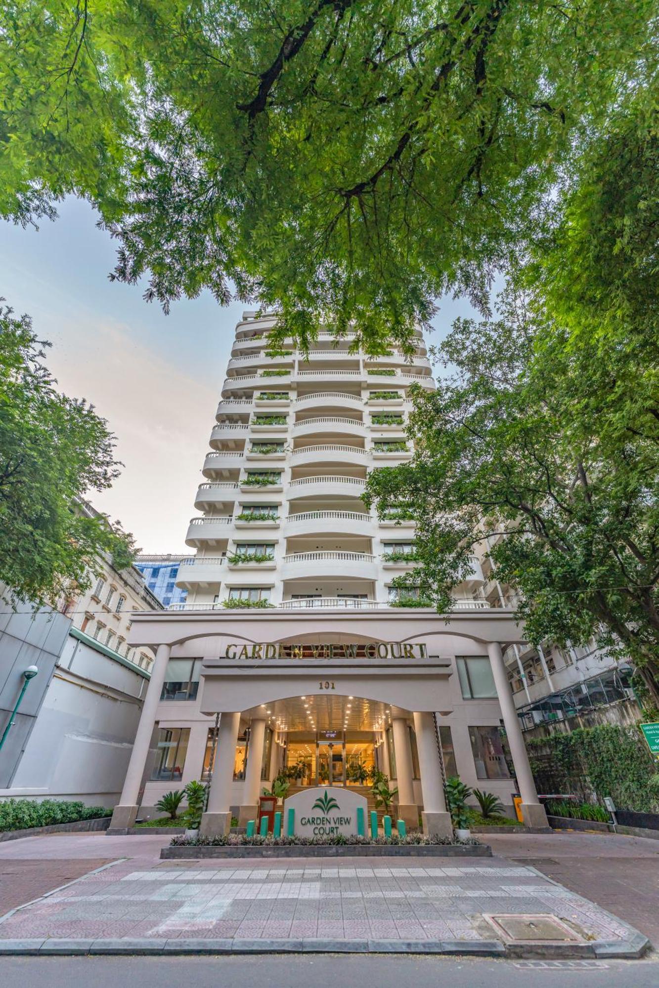 Garden View Court Serviced Apartments Ho-Chi-Minh-Stadt Exterior foto
