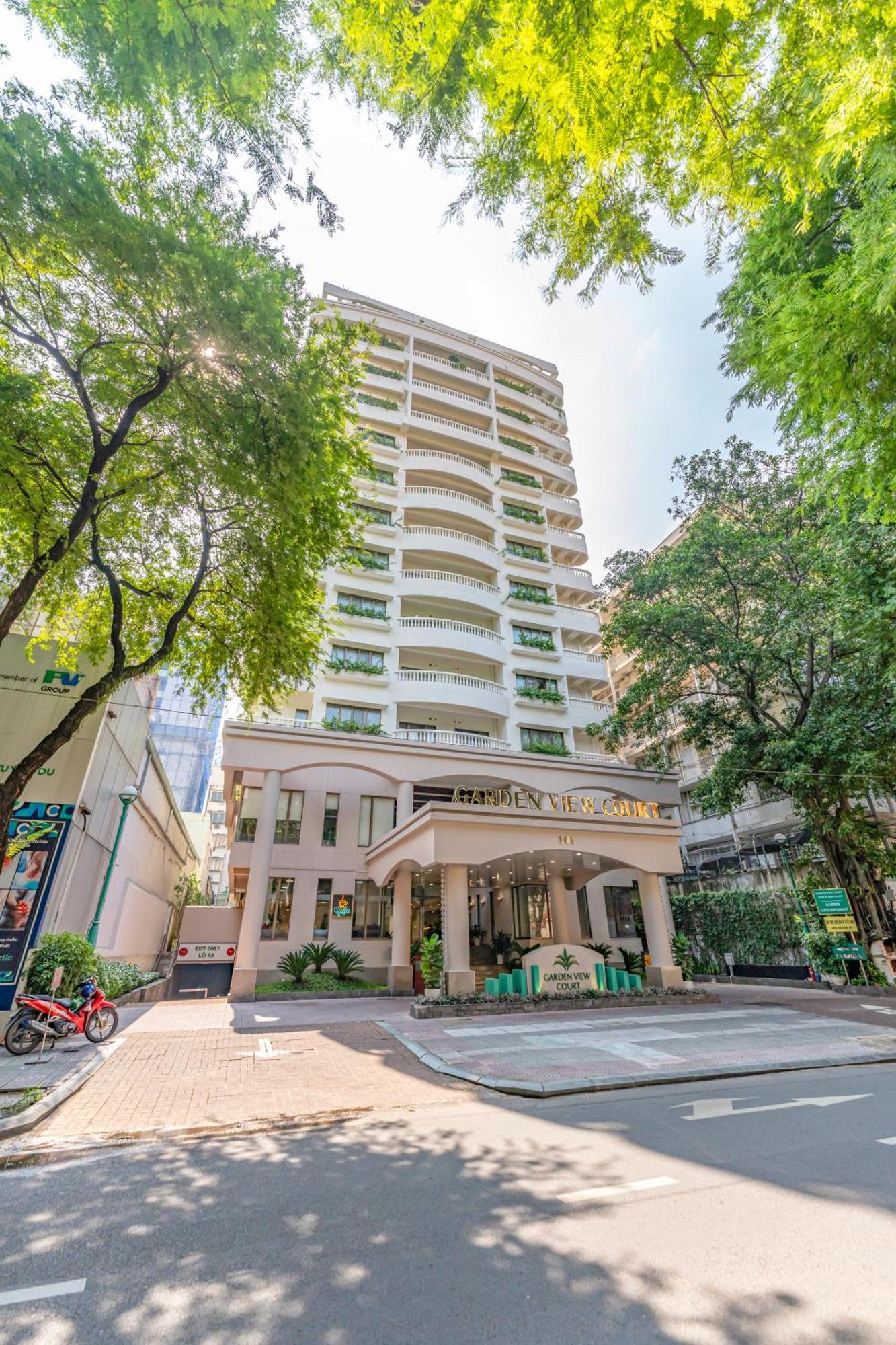 Garden View Court Serviced Apartments Ho-Chi-Minh-Stadt Exterior foto